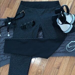 NWOT Buckle Daytrip leggings silver accents